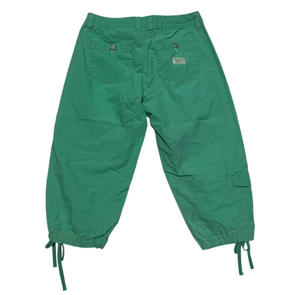 Union Bay Juniors 3 Green Capri pants - Picture 2 of 5